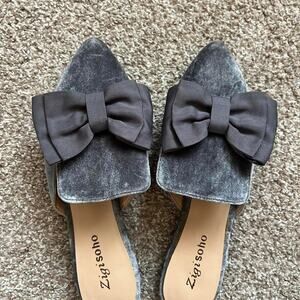 Gray velvet zigi soho pointed
